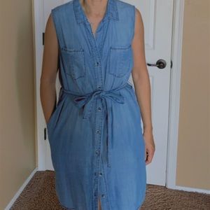 Light Denim Dress/Cover Up